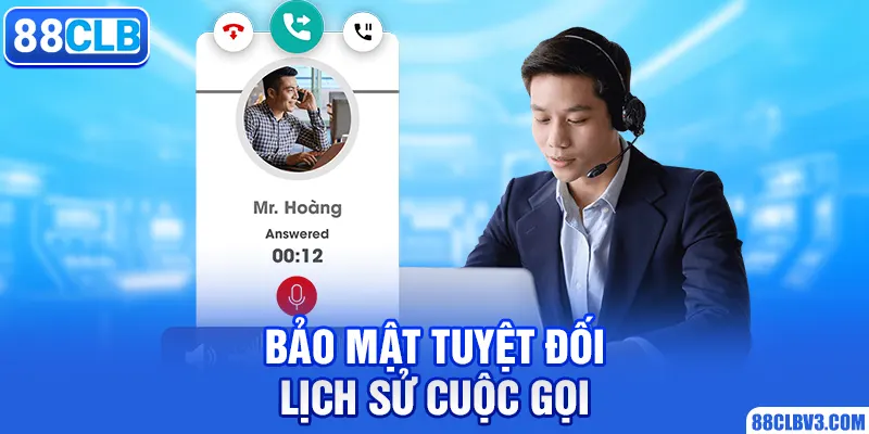 Bảo mật tuyệt đối lịch sử cuộc gọi